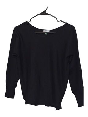Susina Off-the-Shoulder Sweater Women's Size M Black